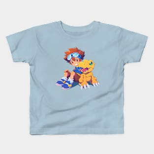 tai and agumon Kids T-Shirt